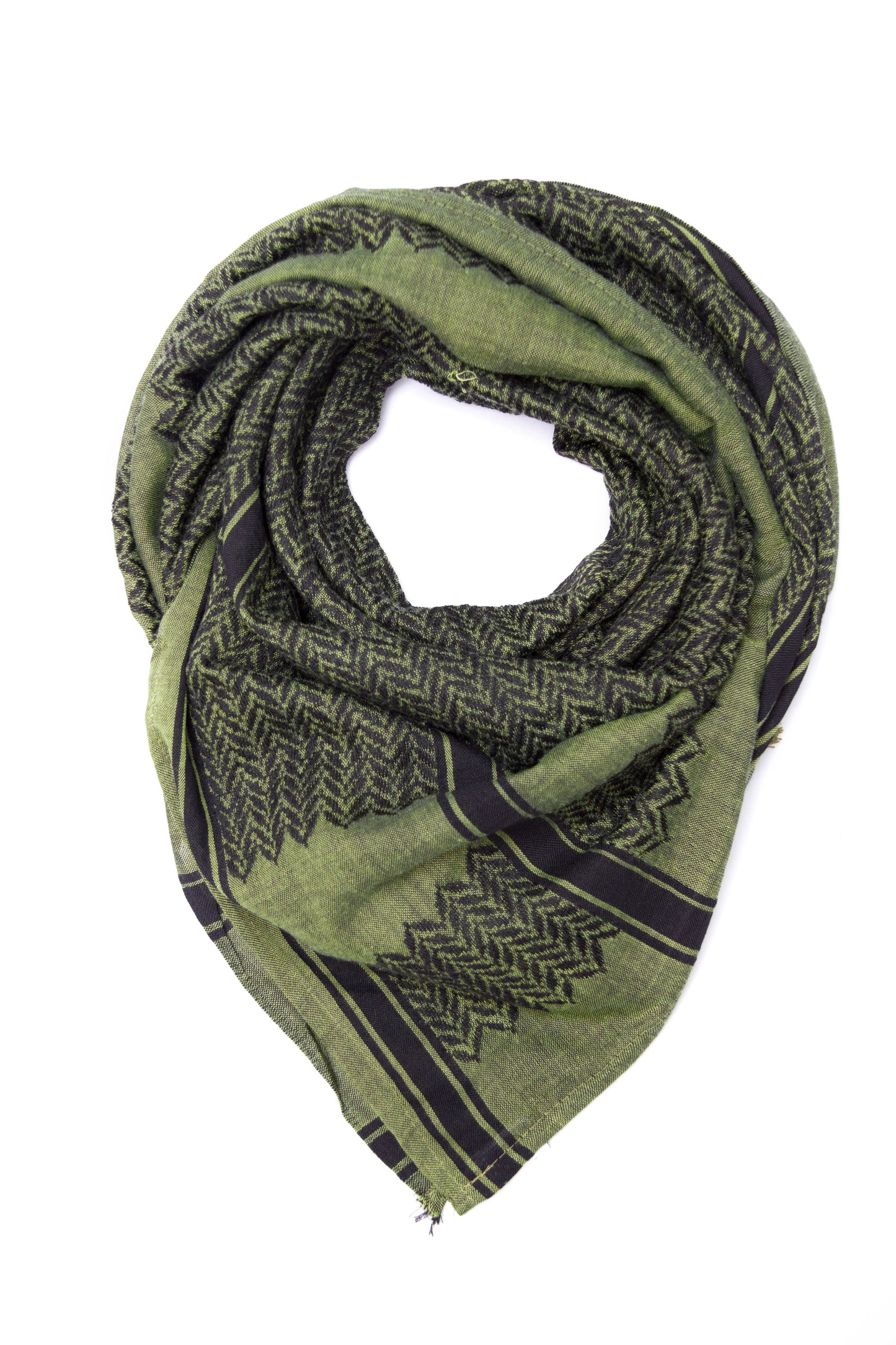 Hirbawi Authentic Original Olive Drab Green Kufiya in stock shemagh keffiyeh filistine hebron hatta palestine palestinian real palestinian-owned scarf west bank cultural cotton threaded real hirbawi in stock